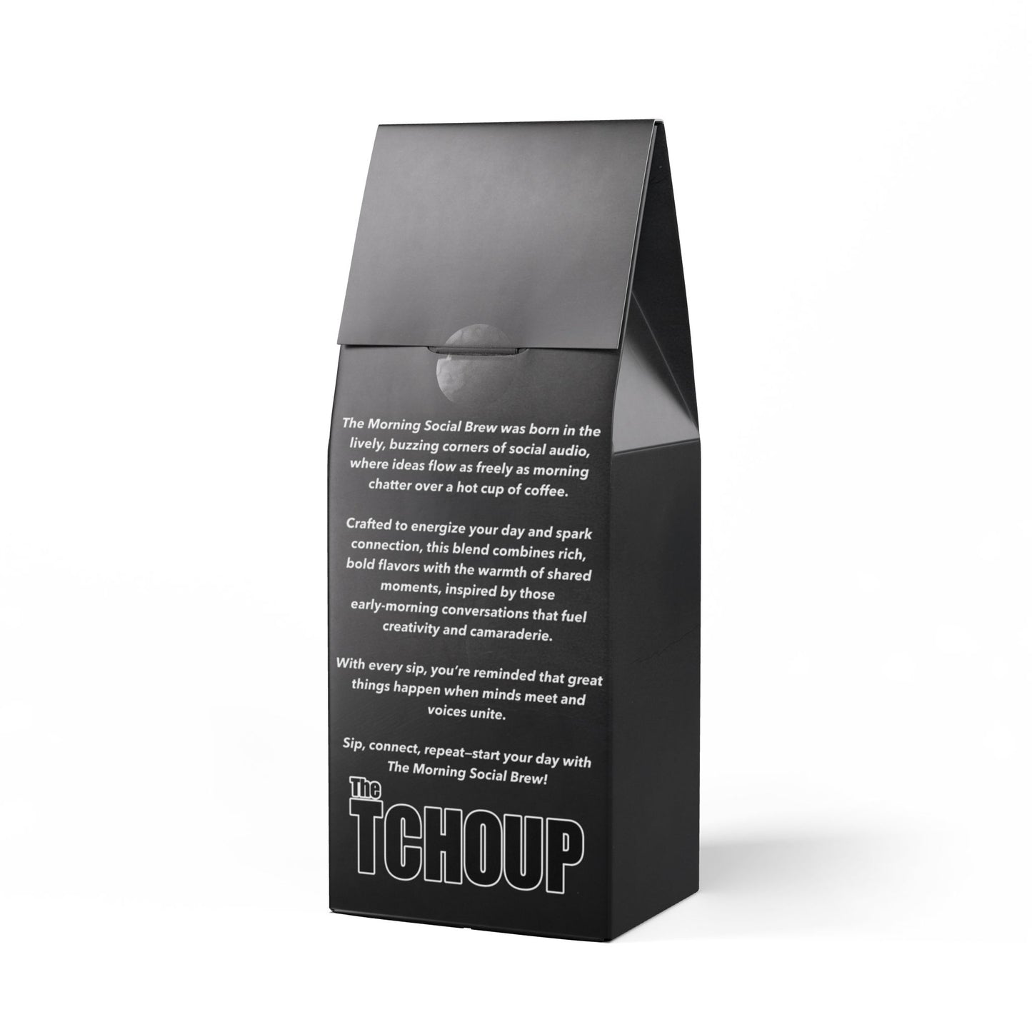 THE TCHOUP "Morning Social Brew" Premium (Medium-Dark Roast) Coffee Blend